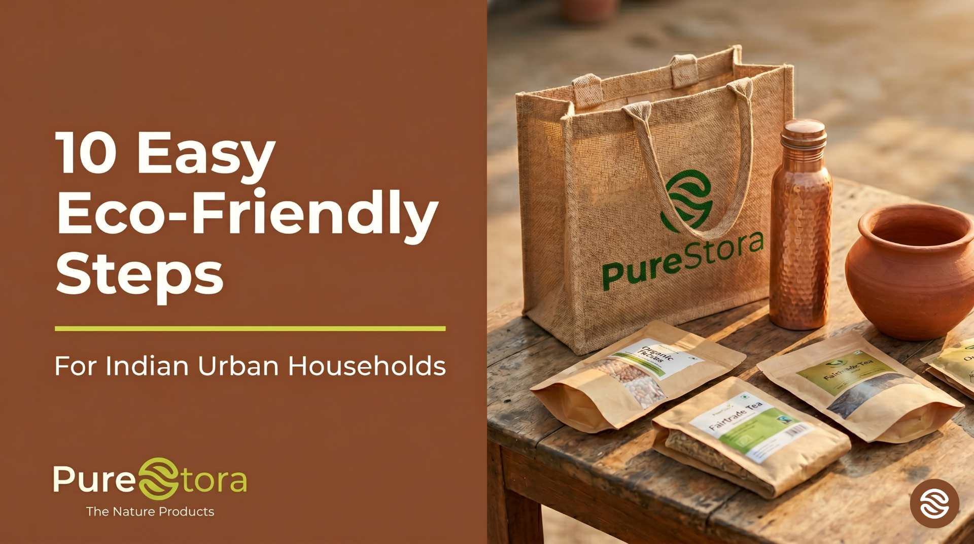 eco-friendly steps Indian urban household beginner sustainable living