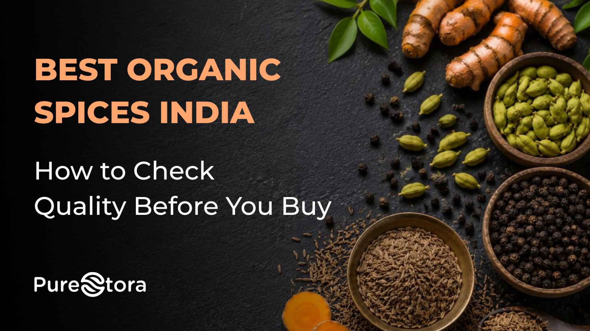 organic spices India turmeric cumin cardamom certification quality guide