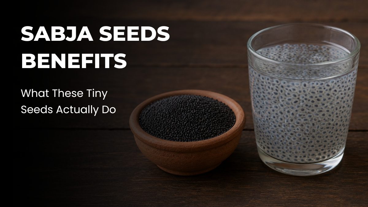 sabja seeds benefits India basil seeds soaked water cooling drink