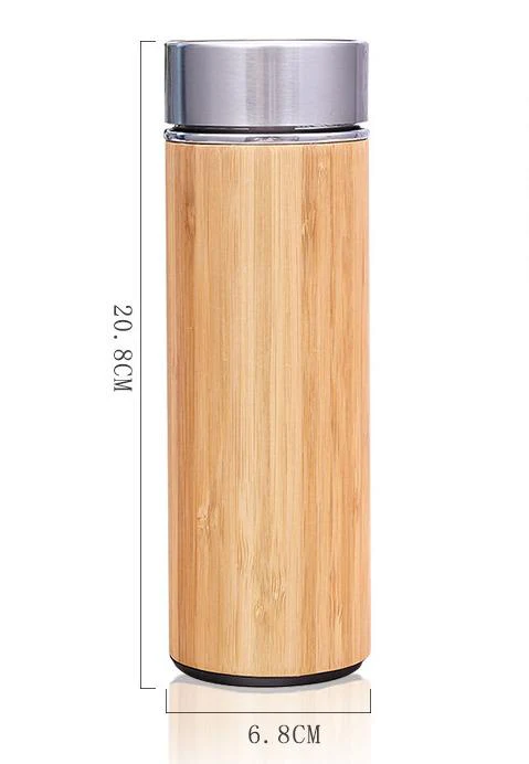 Bamboo Water Bottle - 450 ML