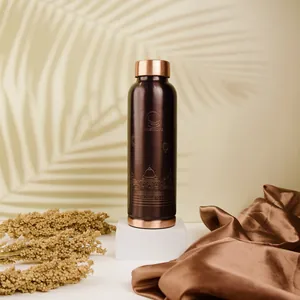 ORETROVE Welcome To Delhi Copper Bottle