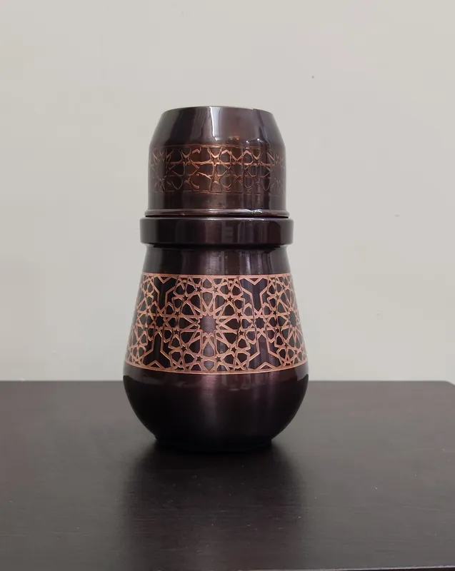 ORETROVE Rajwadi Pure Copper Bedjar
