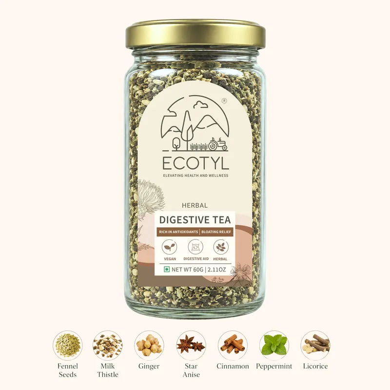 Ecotyl Digestive Tea | Gut Health | Herbal Tea  | 60g