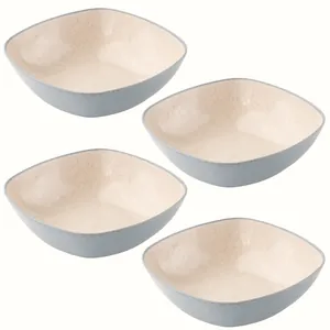 Irida Naturals Rice Husk Multipurpose Snack Bowls Set Pack of 4