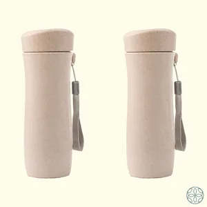 IRIDA NATURALS Unbreakable Water Bottle Pack of 2