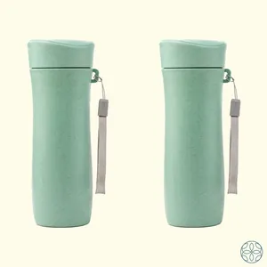 IRIDA NATURALS Unbreakable Water Bottle Pack of 2