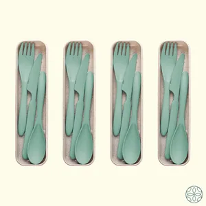 Wheat Straw Cutlery Set Pack of 4