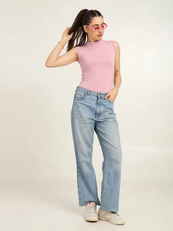 Gen Z Bamboo High Neck Tank for Women | Soft, Breathable & Sustainable thumbnail