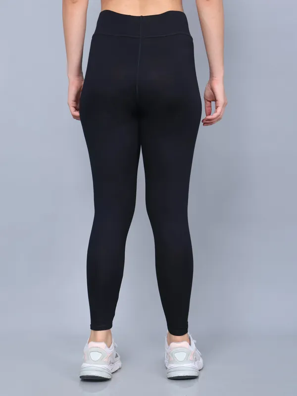 Bamboo Fabric Yoga Pant | Black thumbnail