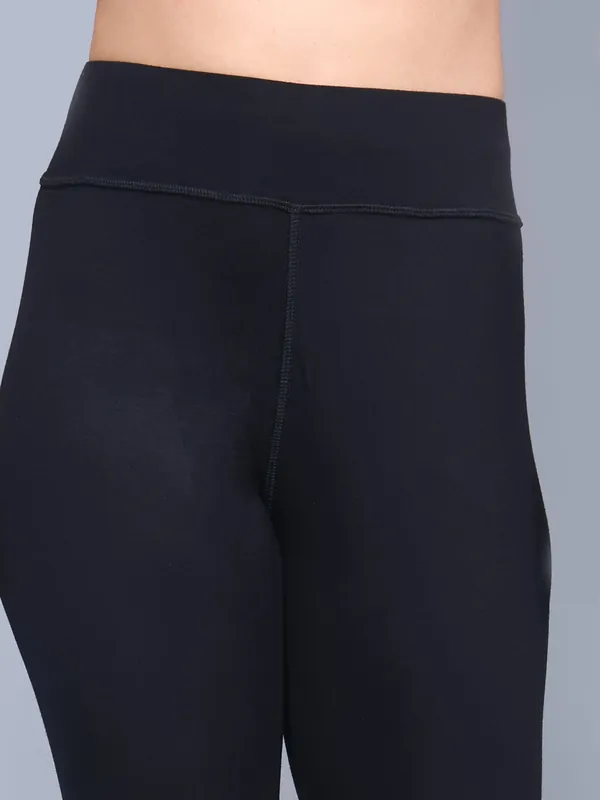 Bamboo Fabric Yoga Pant | Black thumbnail