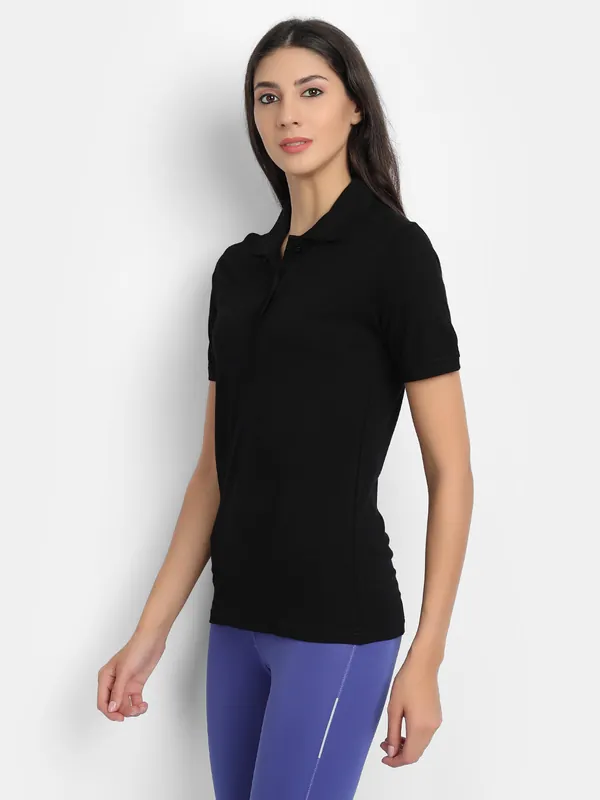Bamboo Fabric Women's Polo Shirt thumbnail