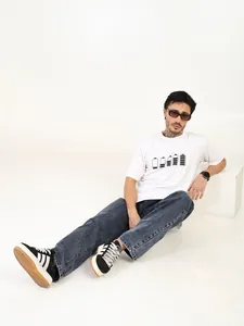 Men Oversized Bamboo T-Shirt – Soft, Breathable & Sustainable Fit