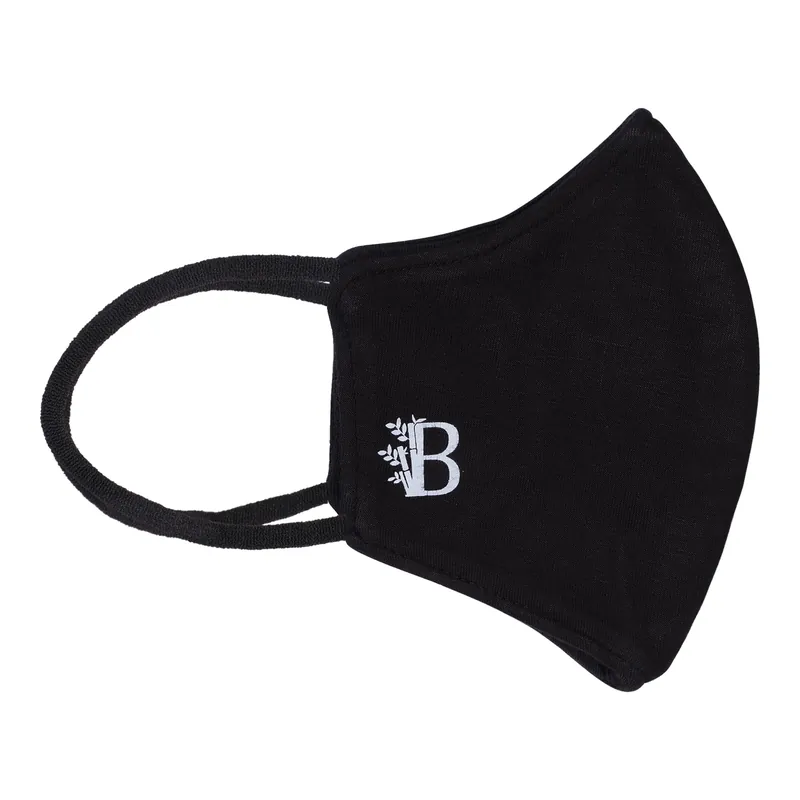 Bamboo Fabric Men's Face Mask | 5 Layer filtration | Pack of 2 thumbnail