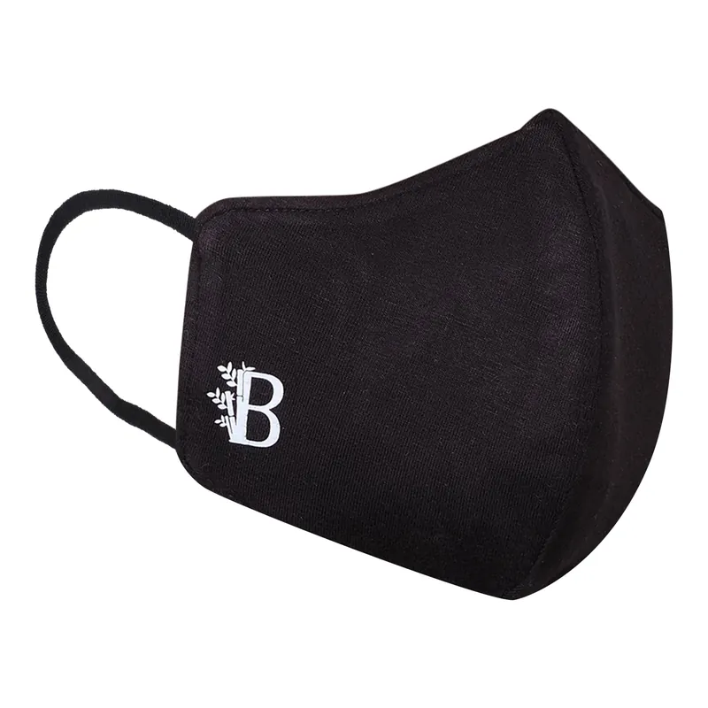 Bamboo Fabric Men's Face Mask | 5 Layer filtration | Pack of 2 thumbnail