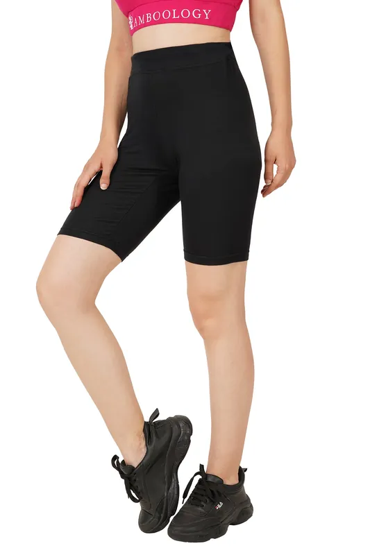 Bamboo Fabric Cycling Shorts – Soft, Breathable, Moisture-Wicking, and Eco-Friendly for Ultimate Com thumbnail