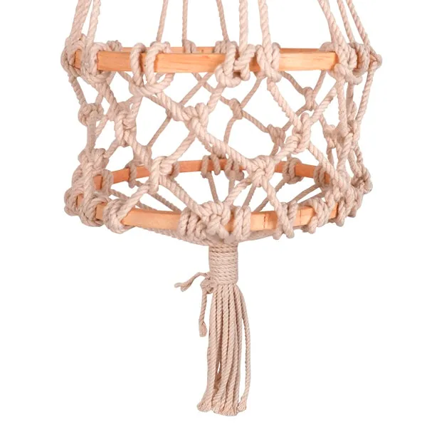 Upcycled Handmade Planter In Cotton Macramé thumbnail