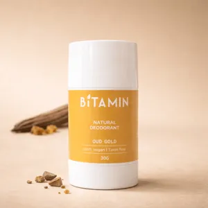 Bitamin Oud Gold Natural Deodorant Roll On 30g