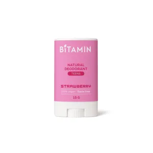 Bitamin Strawberry Teens Natural Deodorant Stick 15 gm