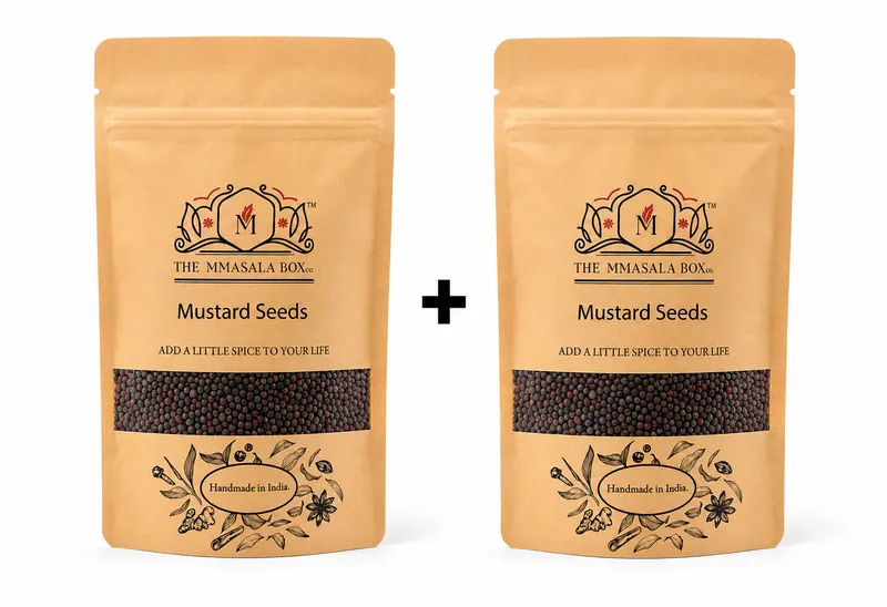 Rai / Black Mustard Seeds - 100 gm | Pack of 2