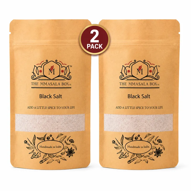 Kala Namak / Black Salt - 100 gm | Pack of 2