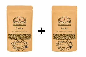 Dhaniya / Coriander (Whole) - 100 gm | Pack of 2