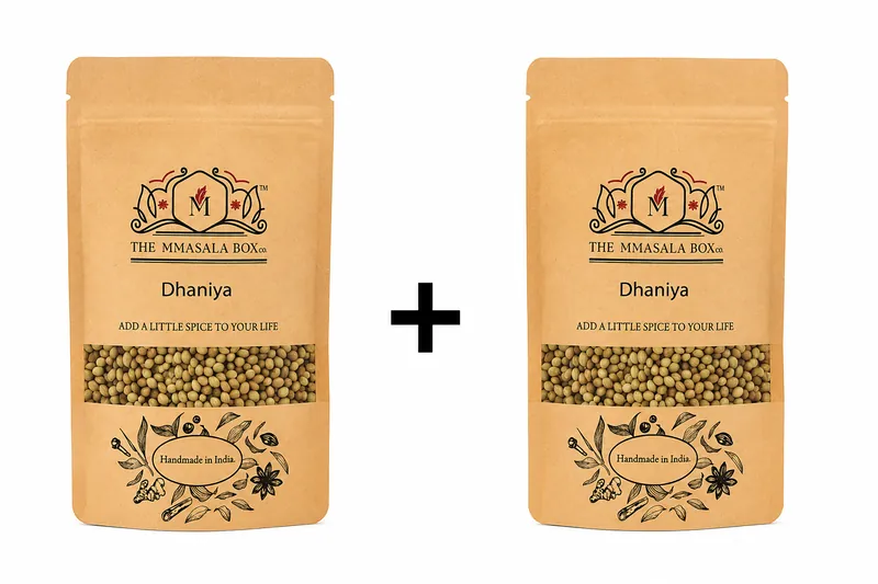 Dhaniya / Coriander (Whole) - 100 gm | Pack of 2