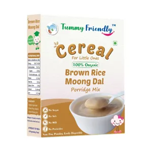 Porridge Mix | Sprouted Brown Rice & Moong Dal | USDA Organic | 6+ Months | 200 g