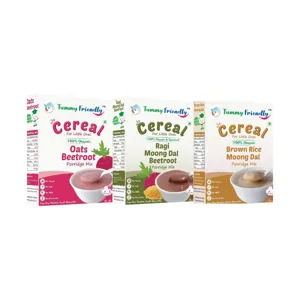 Stage 2 Sprouted Porridge Mixes Combo 3 Packs | USDA Organic | 6+ Months | 600 g