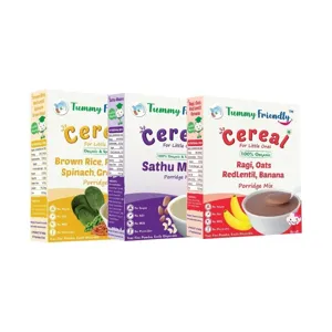 Stage 3 Sprouted Porridge Mixes Combo 3 Packs | USDA Organic | 6+ Months | 600 g