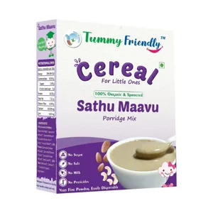 Porridge Mix | Sprouted Sathu Maavu | USDA Certified Organic | 8+ Months | 200 g