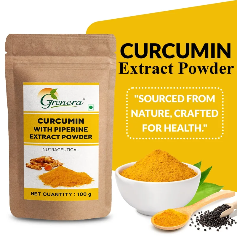 Curcumin Extract with Piperine  |100 g