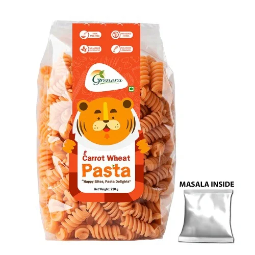 Healthy Carrot Wheat Pasta | 220g