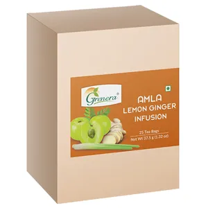 Amla Lemon Ginger Infusion | 25 Tea Bags | 37.5 g