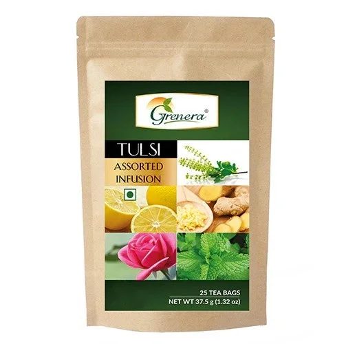 Tulsi Assorted Infusion | 25 Tea Bags | 37.5 g