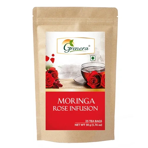 Moringa Rose Infusion | 25 Tea Bags | 50 g