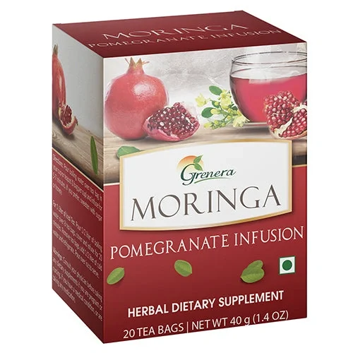 Moringa Pomegranate Infusion | 20 Tea Bags | 40 g