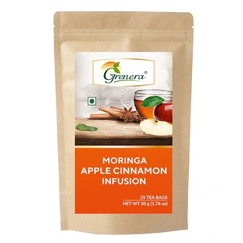 Moringa Apple Cinnamon Infusion | 25 Tea Bags | 50 g