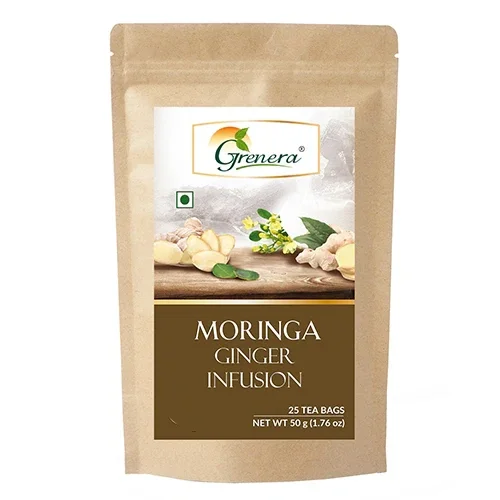 Moringa Ginger Infusion | 25 Tea Bags | 50 g