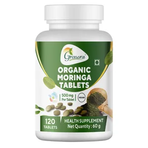 Moringa Tablets | 120 Tablets | 500 mg/Tablet