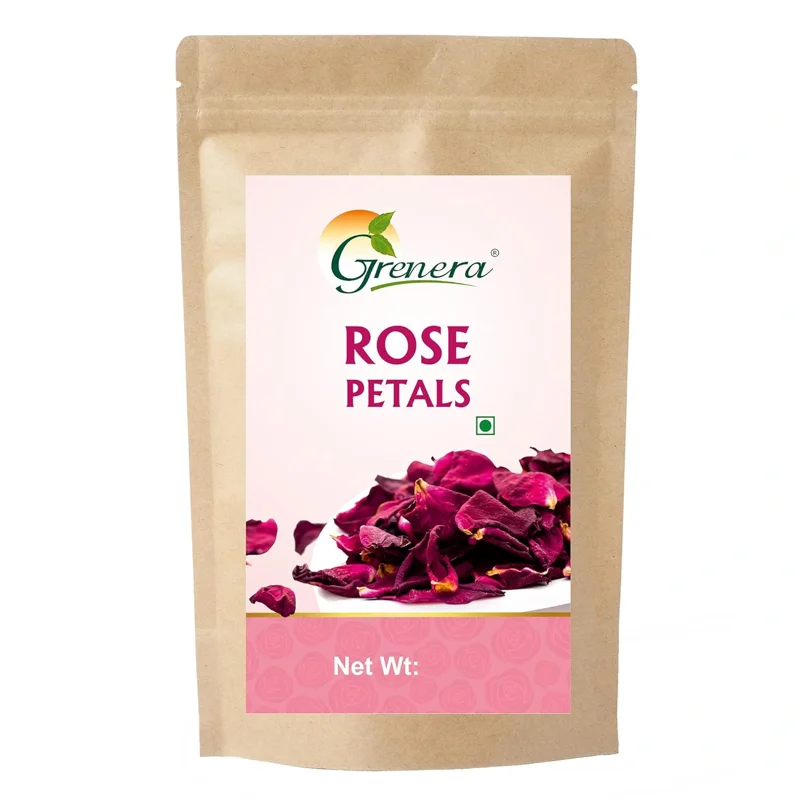 Sun Dried Edible Red Rose Petals