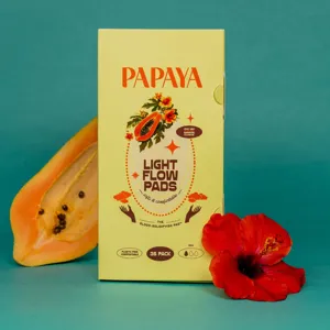 Papaya Light Flow Menstrual Pad | Pack of 36