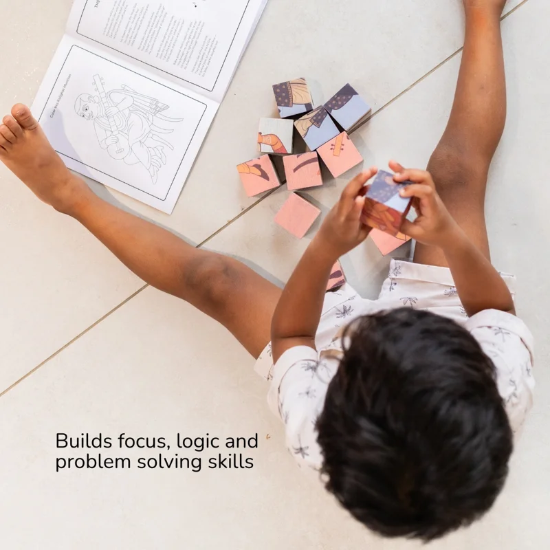 Kalighat Wooden Puzzle thumbnail