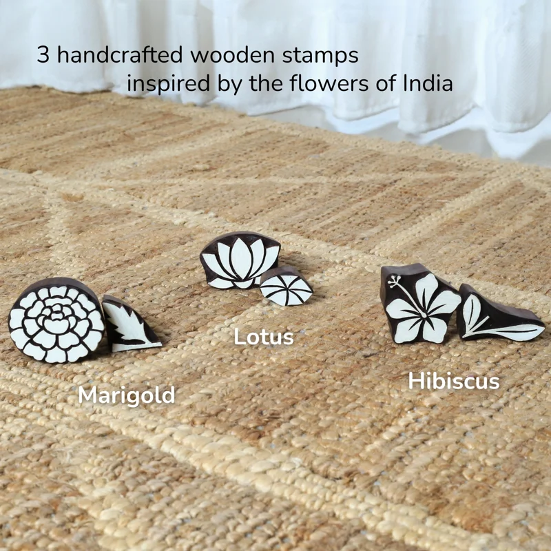 Stamp art flowers thumbnail