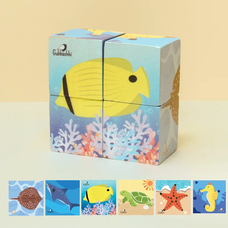My First Block Puzzles sea