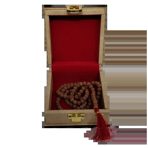 Organic Wellness Rudraksh Mala – 108 Beads – Energised – Meditation & Spiritual Practice