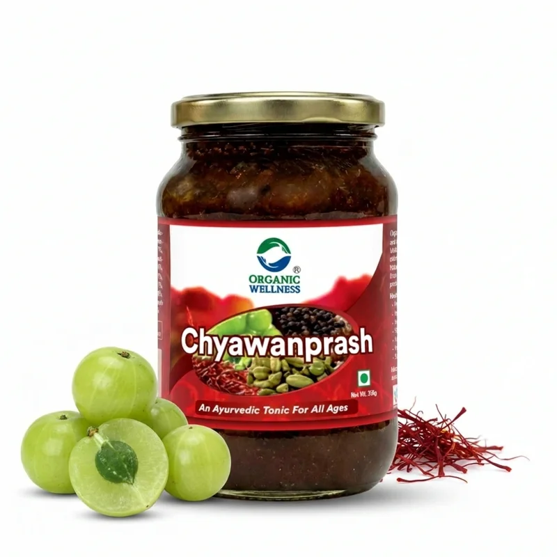 Organic Wellness Chyawanprash – Traditional Ayurvedic Immunity Tonic – 350 g