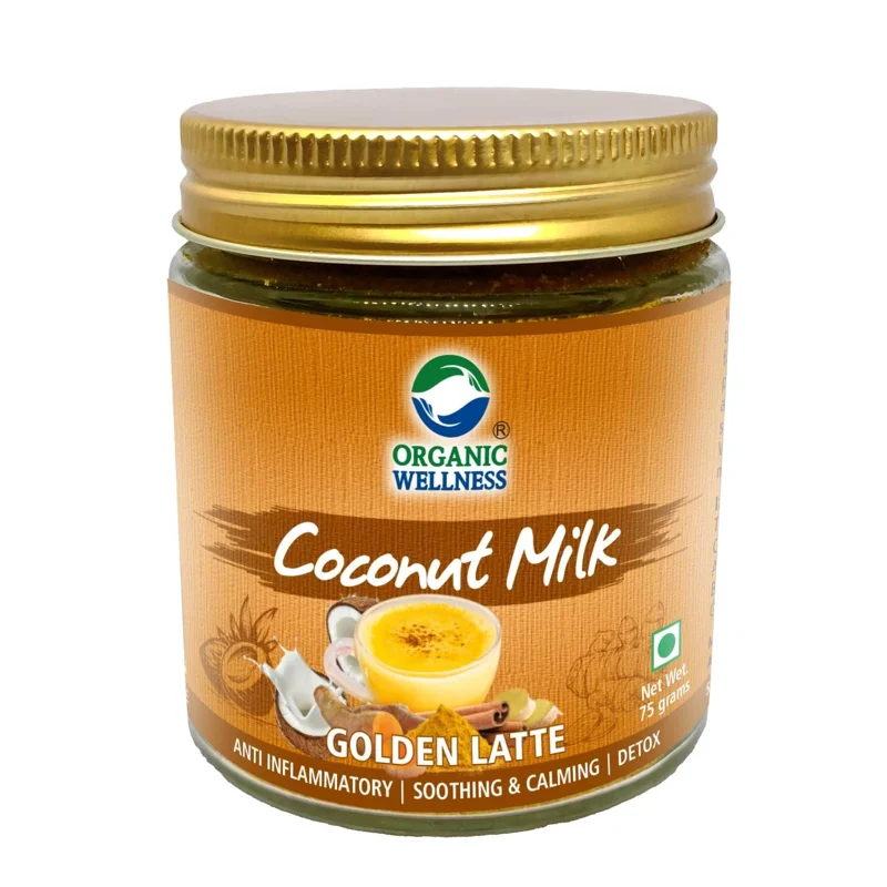 Organic Wellness Coconut Milk Golden Latte – Turmeric & Spice – 75 g