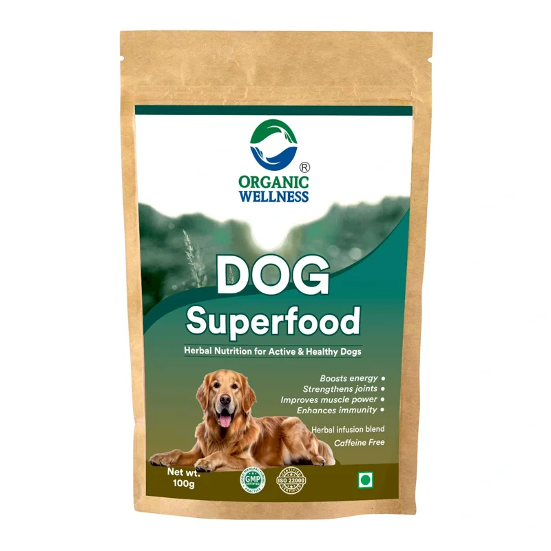 Organic Wellness Dog Superfood – Nutritious Supplement for Dogs – 100 g