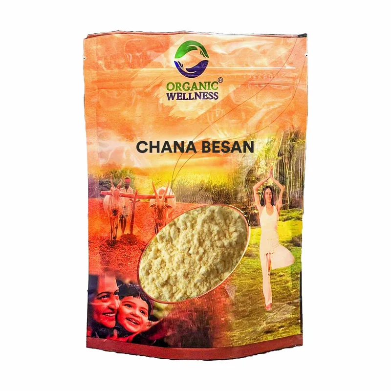 Organic Wellness Besan (Gram Flour) – Stone-Ground – Gluten Free – 450 g