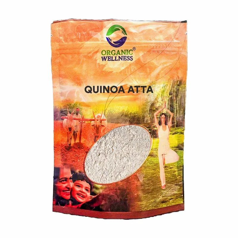 Organic Wellness Quinoa Atta – Gluten Free – High Protein, Stone-Ground – 450 g